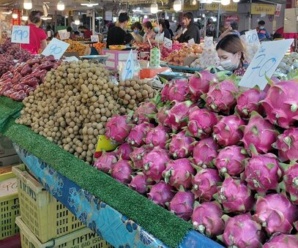 ตลาดสด บางปะกง ตลาดโรงสี บางวัว ตลาดอยู่ติดถนนจรัญยานนท์