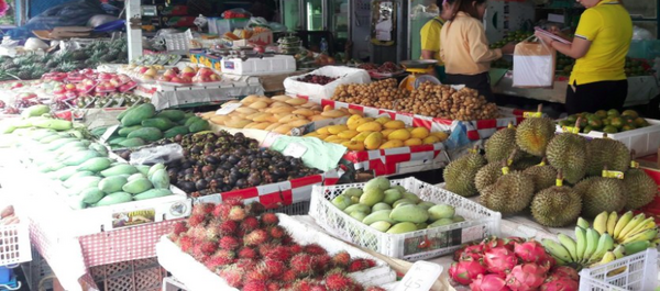 ตลาดศิริกรณ์ ร้านผลไม้