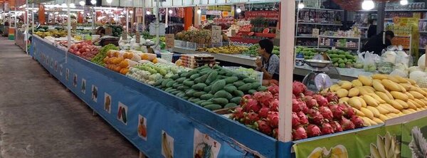 ตลาด เอ.ซี. สายไหม ตลาดสดสายไหม ร้านผลไม้
