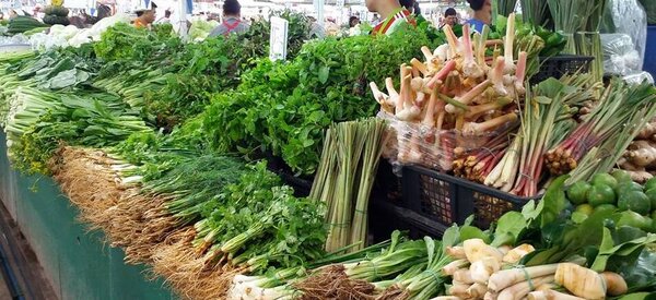 ตลาด เอ.ซี. สายไหม ตลาดสดสายไหม ร้านผัก
