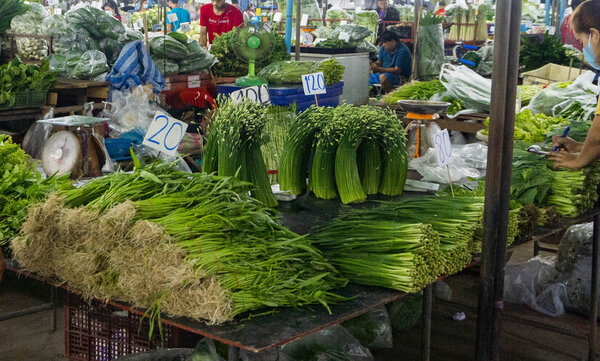 ตลาดบางใหญ่ ตลาดผักบางใหญ่ ร้านผัก