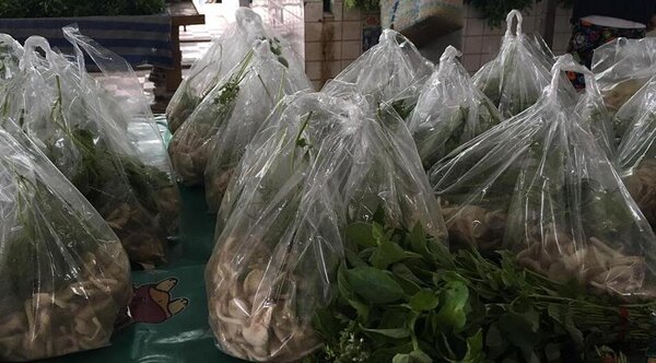 ตลาดเช้าขอนแก่น ตลาดสดเทศบาลตำบลหนองเรือ ร้านเห็ด