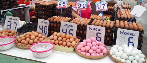 ตลาดสดสายไหม ตลาด เอ ซี สายไหม ร้านไข่สด