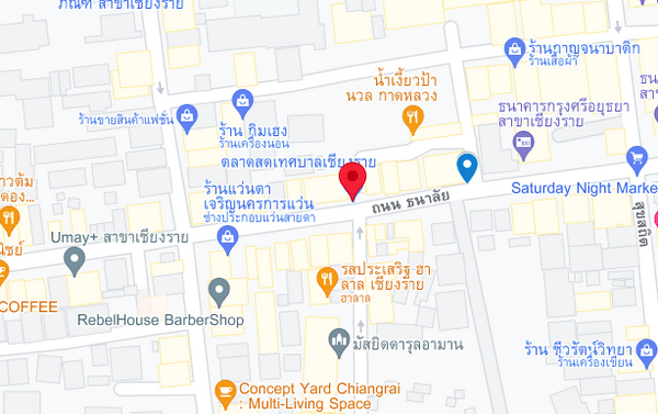 แผนที่ตั้งตลาดสดเทศบาล 2 แผนที่ตลาดสดเทศบาล 2