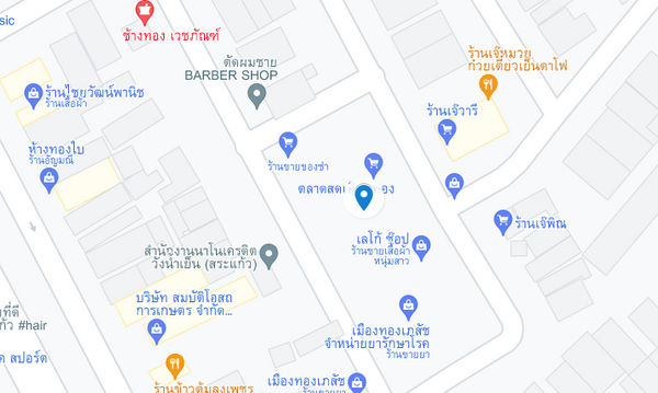 แผนที่ตั้งตลาดสดเทศบาลตำบลวังน้ำเย็น จ.สระแก้ว แผนที่ตลาดสดเทศบาลตำบลวังน้ำเย็น