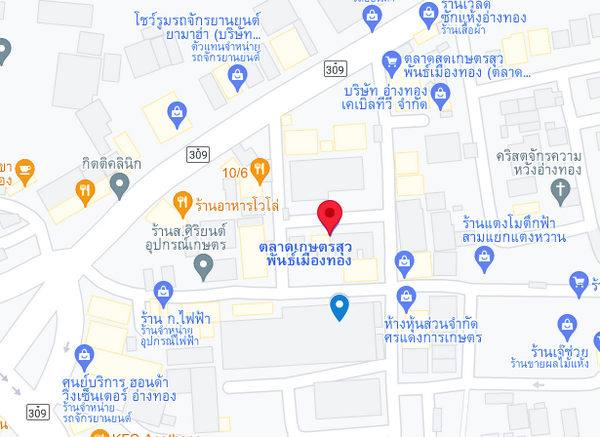 แผนที่ตลาดเกษตรสุวพันธุ์