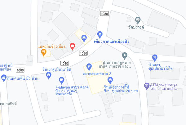 แผนที่ตลาดเทศบาล 2