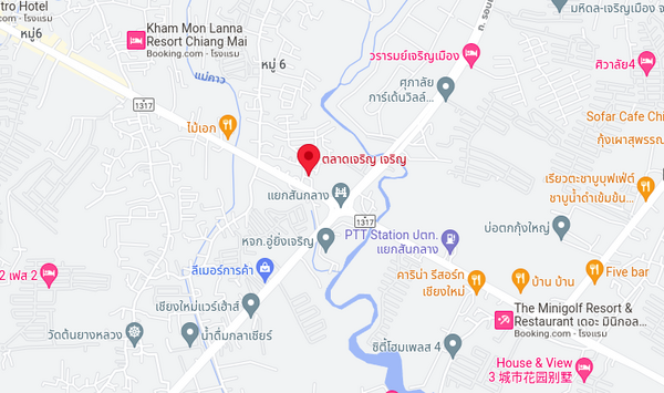 แผนที่ตลาดเจริญ เจริญ