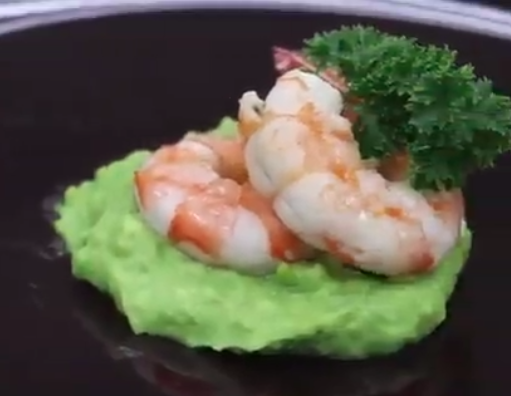 ค็อกเทลอะโวคาโดกุ้ง