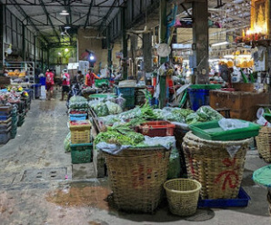 องค์การตลาด ปากคลองตลาด กรุงเทพมหานคร ตลาดผักและผลไม้
