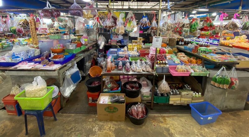 ตลาดนัด บางพลี ร้านของชำ