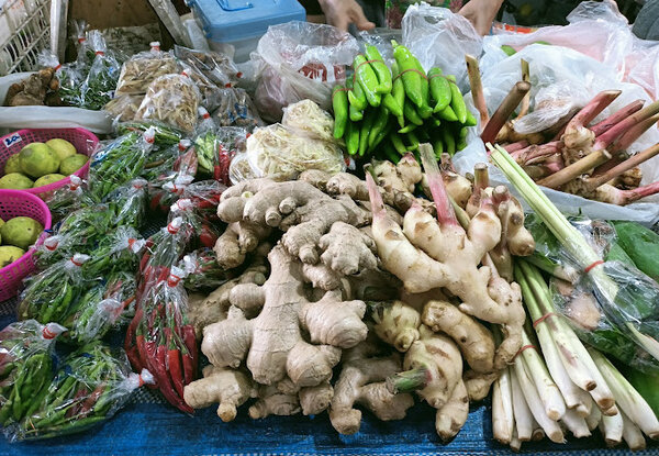 ร้านผักพื้นบ้าน