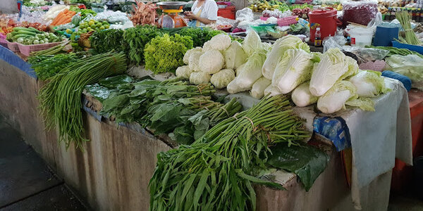 ตลาดอุ๊ยทา ร้านผักสด