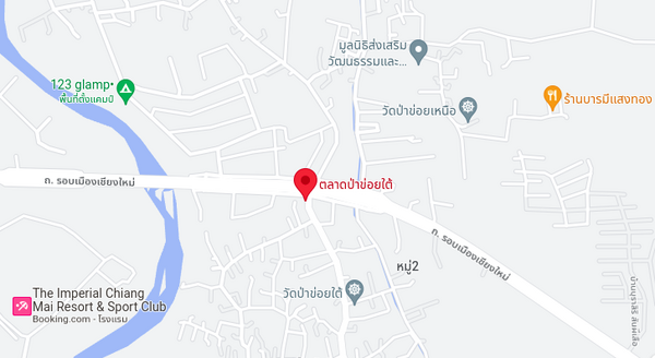 แผนที่ตลาดป่าข่อยใต้