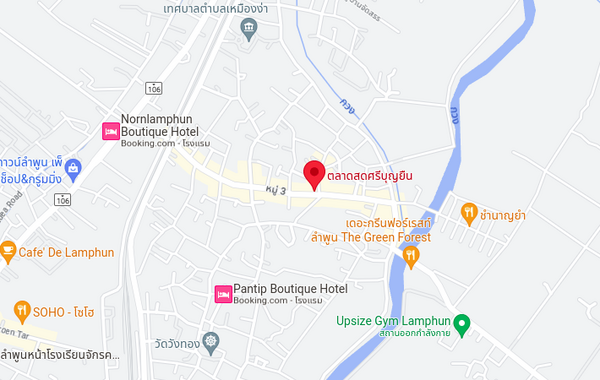 แผนที่ตลาดศรีบุญยืน