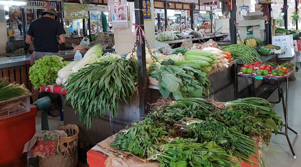 ตลาดสดเทศบาล 1 ร้านผัก