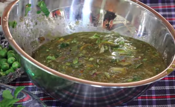 อาหารพื้นบ้าน ลาบหมาน้อย เมนูลาบหมาน้อย