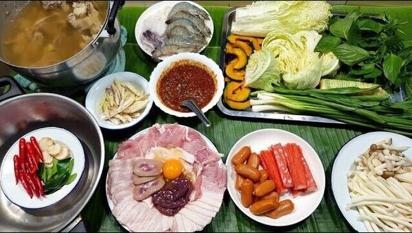 อาหารประจำถิ่น อาหารประจำจังหวัดมหาสารคาม แจ่วฮ้อน