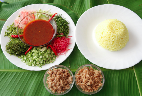 ข้าวยำ วิธีทำ ข้าวยำ