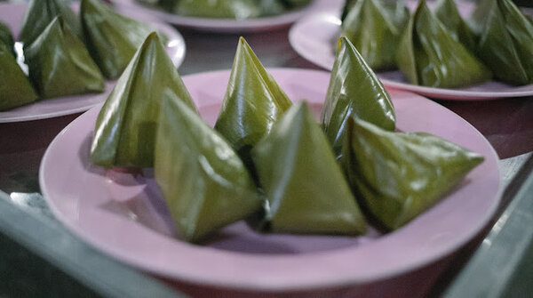 ตลาดเมืองชุม ตลาดสดเชียงราย ร้านขนมหวาน