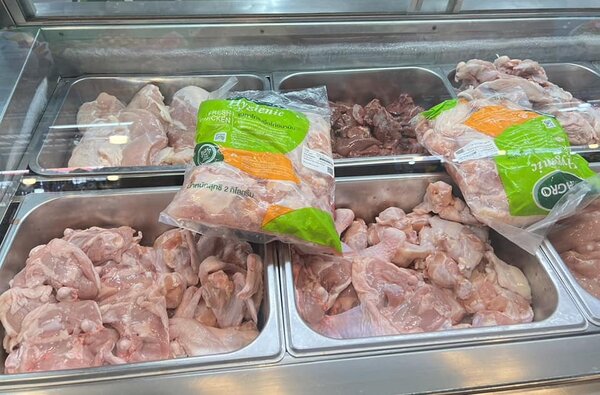 ตลาดมารวย หทัยราษฎร์ 54 ร้านขายเนื้อสัตว์