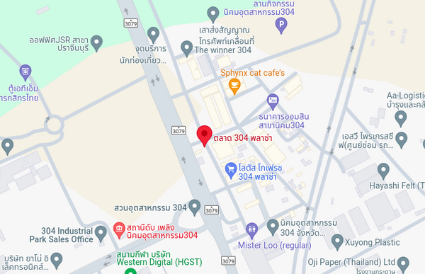 แผนที่ตลาด304พลาซ่า