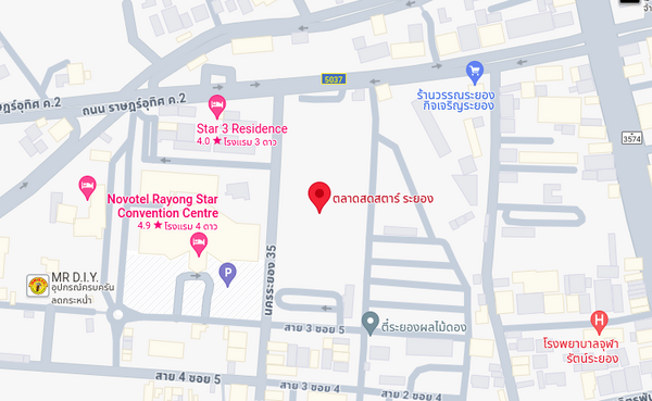 แผนที่ตลาดสดสตาร์