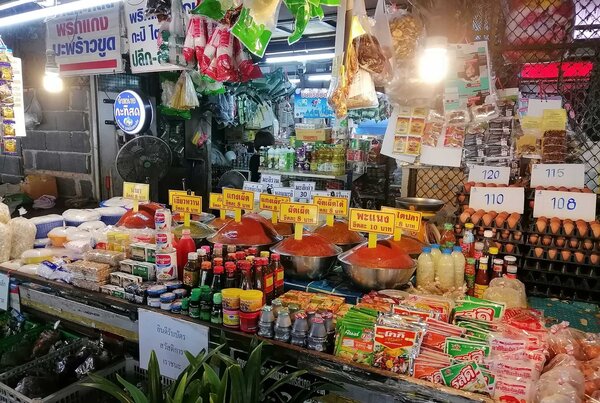 ตลาดต้นมะเกลือ ร้านของชำ