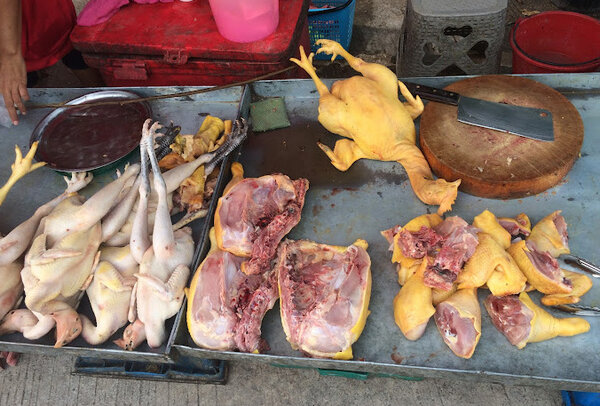 ร้านไก่สด