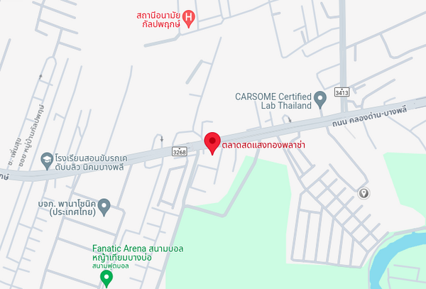 แผนที่ตลาดสดแสงทองพลาซ่า