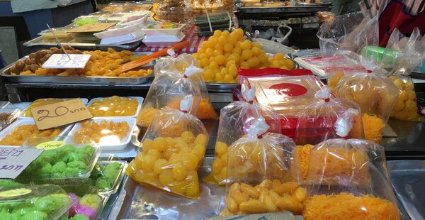 ตลาดสดพรานนก ร้านขนมหวาน