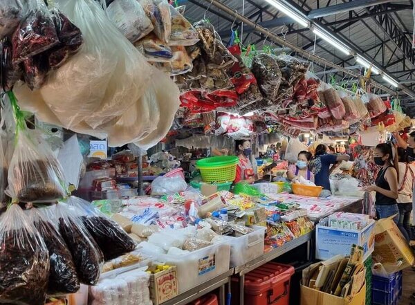 ตลาดสิริเศรษฐนนท์ บางแค ตลาดเช้า บางแค ร้านของชำ