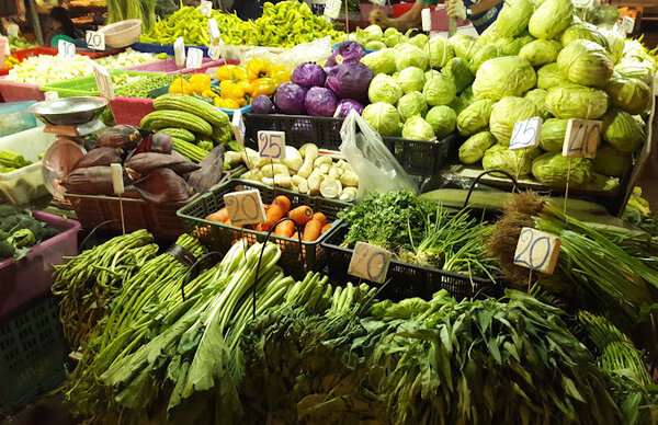 ตลาดสด ศิริชัย บางบอน ตลาดสด บางบอน ร้านผัก