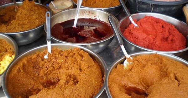 ตลาดเทวราช หรือตลาดเทเวศร์ ตลาดเช้า กรุงเทพ ร้านพริกแกง