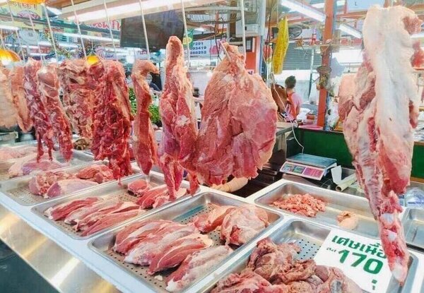ตลาดสด บึงกุ่ม ตลาดสดแฮปปี้แลนด์ใหม่ เสรีไทย 41 ร้านหมูสด