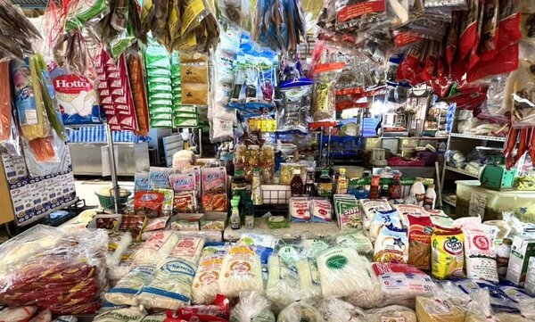 ตลาดเจริญผล ตลาดเช้า ปทุมธานี ร้านของชำ