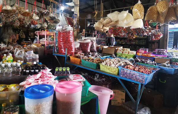 ตลาดใหม่ภักดี ตลาดเช้า ระนอง ร้านของชำ