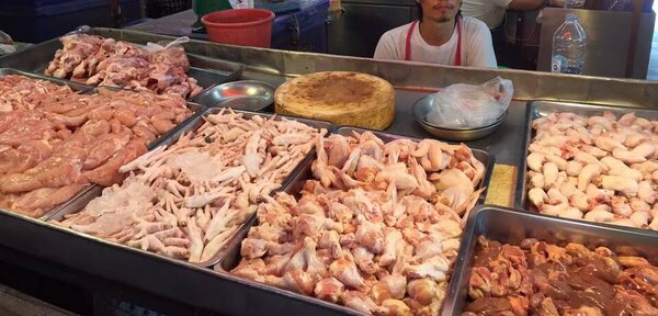 ร้านไก่สด