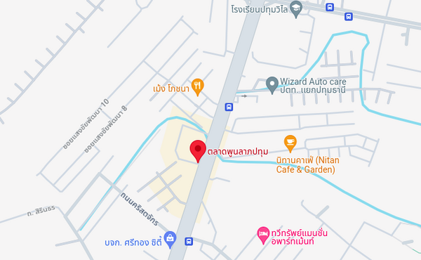 แผนที่ตลาดพูนลาภปทุม