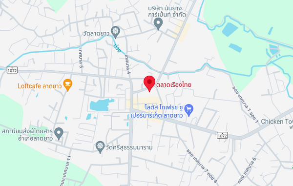 ตลาดเรืองไทย จ.นครสวรรค์ แผนที่ตลาดเรืองไทย