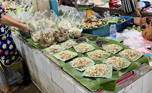 ตลาดณัฐพงษ์ (ชูเดช) ตลาดหนองบัวลำภู ร้านของป่า