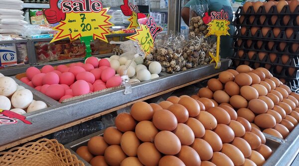 ตลาดโกสุม หรือ ตลาดโกสุมรวมใจ ร้านไข่