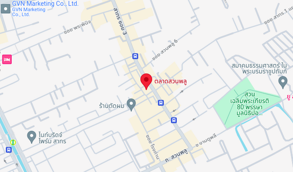 แผนที่ตลาดสวนพลู