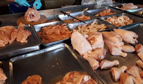 ร้านไก่สด