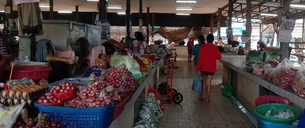 ตลาดสดเทศบาลตำบลขอนตาล ตลาดเช้า มุกดาหาร ตลาดสด