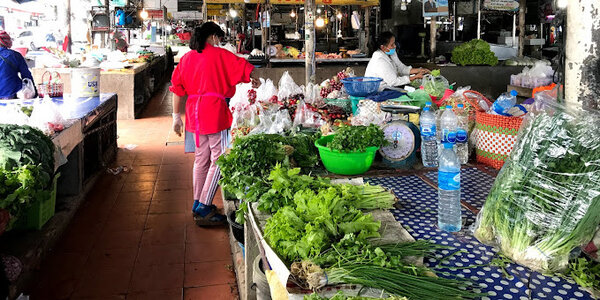 ตลาดเทศบาลนิคมคำสร้อย ตลาดสด มุกดาหาร ตลาดเทศบาลนิคมคำสร้อย